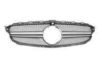 Mercedes C-class W205 2014-2021 Atrapa Chłodnicy AMG Silver (do Avantgarde/AMG-Line/C43 AMG) 2014-2018, z kamerą zdjęcia 2