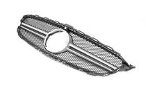 Mercedes C-class W205 2014-2021 Atrapa Chłodnicy AMG Silver (do Avantgarde/AMG-Line/C43 AMG) 2014-2018, z kamerą zdjęcia 6