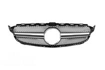 Mercedes C-class W205 2014-2021 Atrapa Chłodnicy AMG Silver (do Avantgarde/AMG-Line/C43 AMG) 2014-2018, z kamerą zdjęcia 7