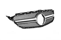 Mercedes C-class W205 2014-2021 Atrapa Chłodnicy AMG Silver (do Avantgarde/AMG-Line/C43 AMG) 2014-2018, z kamerą zdjęcia 9