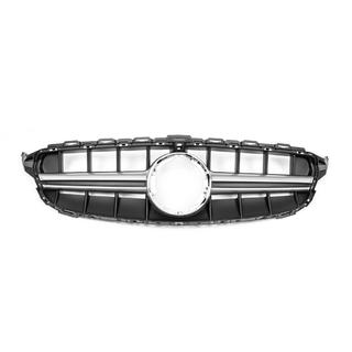 Przedni grill C63-design (do Avantgarde/AMG-Line/C43 AMG) Mercedes C-сlass W205 2014-2021 zdjęcia 3