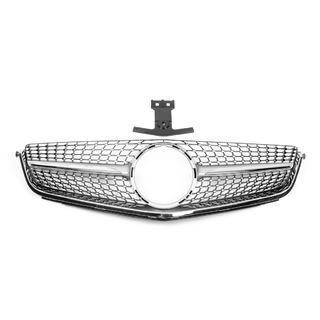 Przedni Grill Diamond Silver (do C63) Mercedes C-class W204 2007-2015 zdjęcia 1