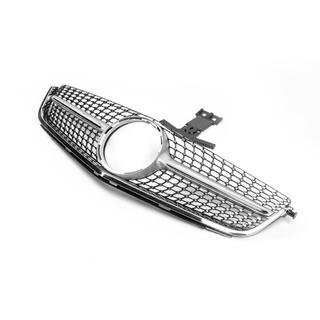 Przedni Grill Diamond Silver (do C63) Mercedes C-class W204 2007-2015 zdjęcia 3