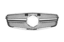 Mercedes E-class W212 2009-2016 Atrapa Chłodnicy AMG Silver (2009-2012) zdjęcia 2