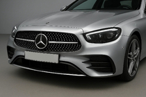 Mercedes E-class W213 2016-2023 Przedni Grill Diamond Silver (AMG Line, 2020+) zdjęcia 1