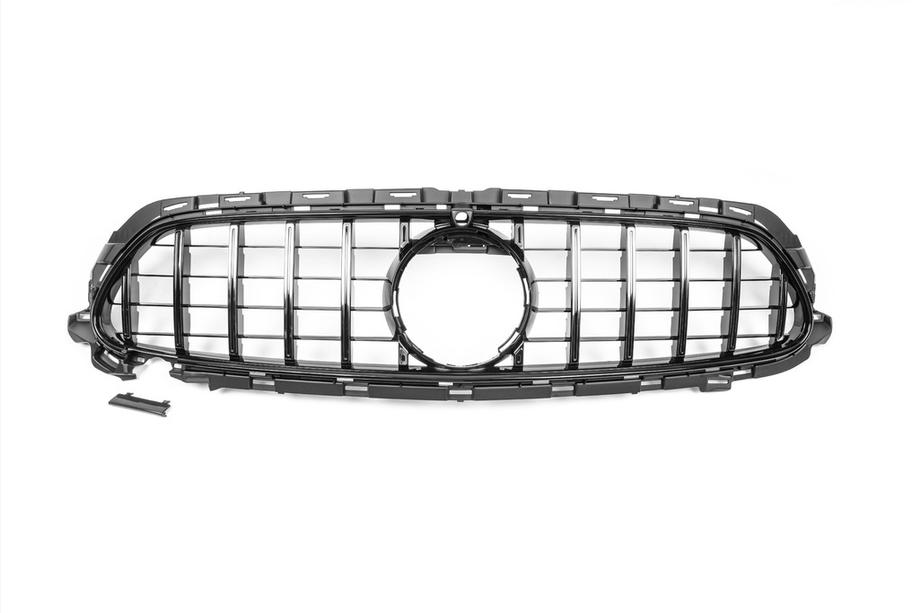 Mercedes E-class W213 2016-2023 Przedni Grill Panamericana GT (AMG Line, 2020-2023) Bez miejsca na kamerę Zdjęcia 2