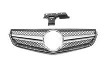 Mercedes E-class coupe C207 2010-2017 Atrapa Chłodnicy Przednia (2009-2013, AMG Silver) zdjęcia 2