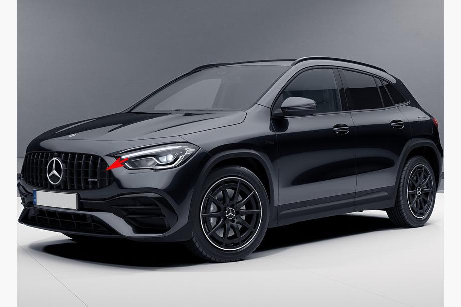 Mercedes GLA H247 2020- Przedni Grill Panamericana GT (do AMG Line) Zdjęcia 5
