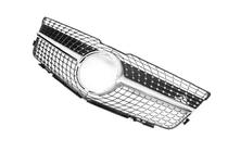 Mercedes GLK class X204 2008-2015 Atrapa Chłodnicy Diamond Silver (2009-2012) zdjęcia 4