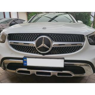 Atrapa Chłodnicy Diamond Silver (do Base 2019-2022) Mercedes GLC X253 2015-2022 zdjęcia 1