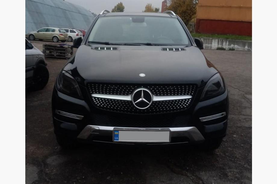 Mercedes GLE/ML class W166 2011-2018 Tuningowa atrapa chłodnicy Diamond (do ML) Zdjęcia 8