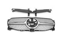 Mercedes GLE W167 2018- Grill przedni Diamond Silver (do Base 2018-2023) zdjęcia 1