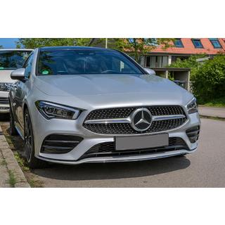 Przedni Grill Diamond Silver (do 2019-2022) Mercedes CLA C118 2019- zdjęcia 1