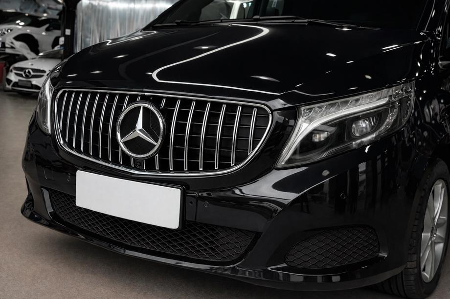 Mercedes Vito/V-class W447 2014- Przedni Grill GT Panamericana Chrom (2019-2023 do V-class) Image