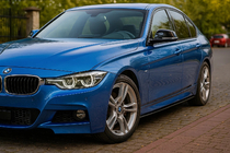 BMW 3 Series F30/F31 2012-2019 Nakładki progowe EuroCap (do progów M-Sport, czarny połysk) zdjęcia 2