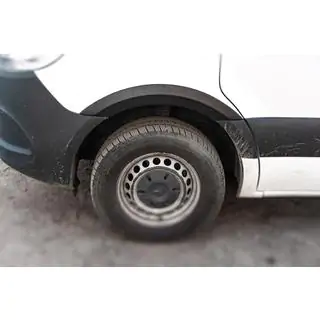 Nakładki na nadkola (4 szt, czarne) Mercedes Sprinter W907/W910 2018- zdjęcia 2