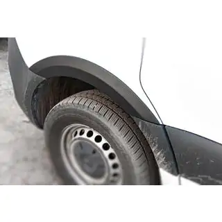 Nakładki na nadkola (4 szt, czarne) Mercedes Sprinter W907/W910 2018- zdjęcia 1
