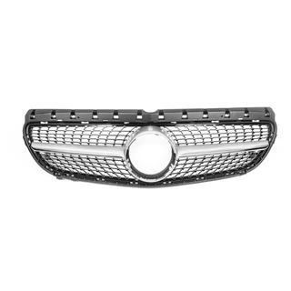 Atrapa Przednia Diamond Silver (2015-2018) Mercedes B-class W246 2011-2018 zdjęcia 2