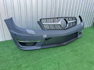 Mercedes C-class W204 2007-2015 Przedni Grill Diamond Silver zdjęcia 7