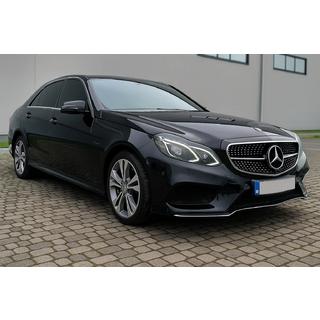 Atrapa Chłodnicy Diamond Silver (do Avantgarde i AMG-Line, 2013-2016) Mercedes E-сlass W212 2009-2016 zdjęcia 4
