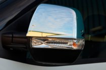 Fiat Doblo II 2010-2022 Nakładki na Lusterka (2 szt, Stal Nierdzewna) Carmos - Turecka Stal Nierdzewna zdjęcia 12