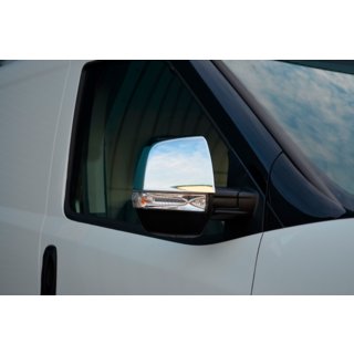 Nakładki na Lusterka (2 szt, Stal Nierdzewna) Opel Combo 2012-2018 zdjęcia 1