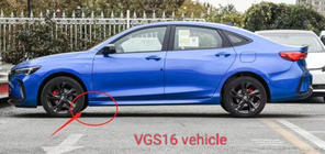 Opel Astra K 2016-2021 Oryginalne chlapacze Premium V1 Sedan (4 szt.) zdjęcia 3
