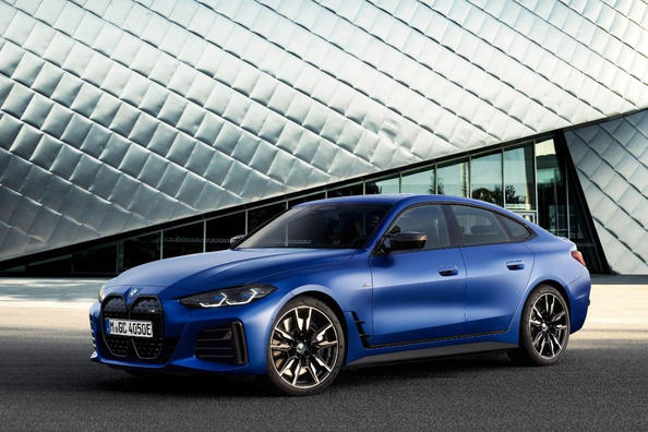 Pierwsza generacja elektrycznego liftbacka BMW i4