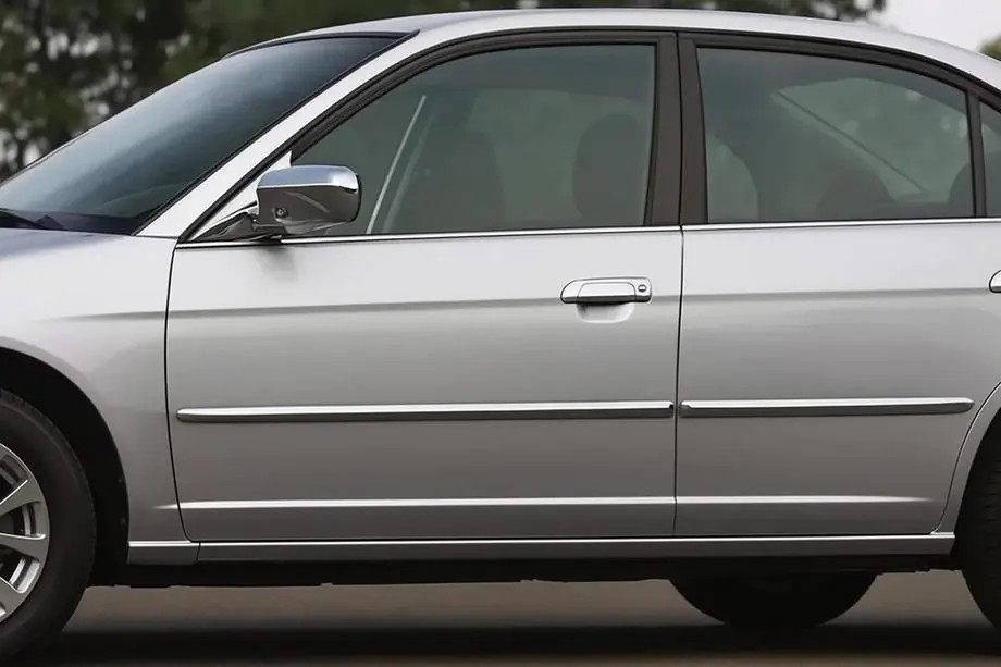 Honda Civic Sedan VII 2001-2006 Nakładki na Klameki Chromowane (8 szt, Stal Nierdzewna) Zdjęcia 1