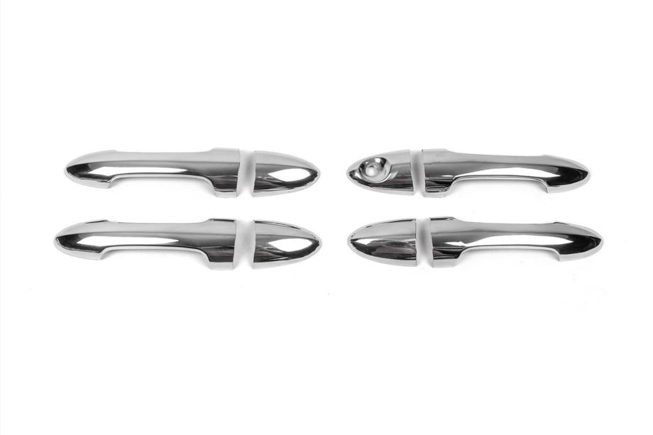 Ford Focus I 1998-2005 Nakładki na Klamek Chromowane (4 szt., Stal Nierdzewna) Zdjęcia 3