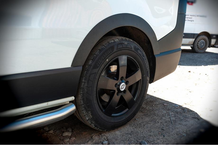 Opel Vivaro 2015-2019 Poszerzenia nadkoli (6 szt, czarne, ABS) Zdjęcia 13
