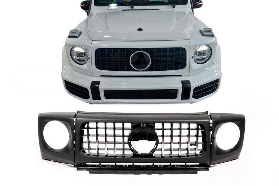 Mercedes G class W463 2018-2024 Atrapa i Nakładki na Reflektory G63 Zdjęcia 1