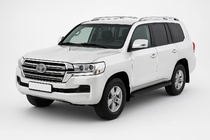 Toyota Land Cruiser 200 2007-2021 Relingi Dachowe Oryginalny Design Grey (2 szt.) zdjęcia 1