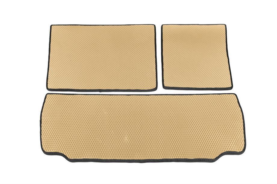 Toyota Sequoia 2007-2022 Dywaniki bagażnika (EVA, beżowe) Image
