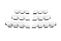 Renault Clio V 2019- Chromowane nakładki na grill (6 szt.) Carmos - Turecka Stal Nierdzewna zdjęcia 2