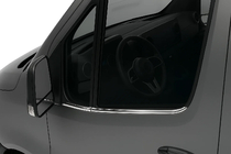 Mercedes Sprinter W907/W910 2018- Listwy Ozdobne Szyb (4 szt, Stal Nierdzewna) zdjęcia 1