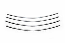Opel Vivaro 2015-2019 Nakładki na Grille Carmos Stal Nierdzewna zdjęcia 2