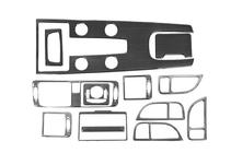 Volvo V50 2004-2012 Nakładki na Deskę Rozdzielczą Czarny zdjęcia 3