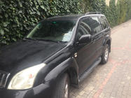 Toyota Land Cruiser Prado 120 2002-2009 Relingi dachowe Skyport Black (2 szt.) zdjęcia 3