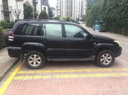 Toyota Land Cruiser Prado 120 2002-2009 Relingi dachowe Skyport Black (2 szt.) zdjęcia 6