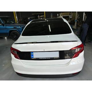 Spoiler LIP (Sunplex, czarny) (119,1cm *5,5cm) Fiat Tipo 2016- zdjęcia 2