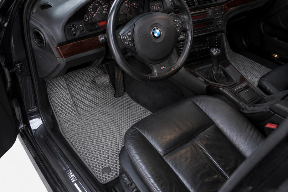 BMW 5 Series E39 1996-2003 Dywaniki EVA (Szare) Image