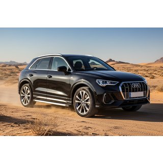 Progi Boczné Maya V1 (2 szt., Aluminium) Audi Q3 2019–2025 zdjęcia 1