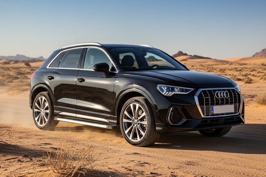 Audi Q3 2019–2025 Progi Boczné Maya V1 (2 szt., Aluminium) Image