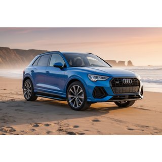 Progi Boczné Maya Blue (2 szt., Aluminium) Audi Q3 2019–2025 zdjęcia 1