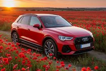 Audi Q3 2019–2025 Progi Boczné Maya Red (2 szt., Aluminium) zdjęcia 1