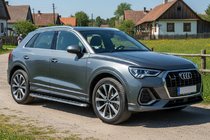 Audi Q3 2019–2025 Progi Boczné Maydos V1 (2 szt., Aluminium) zdjęcia 1