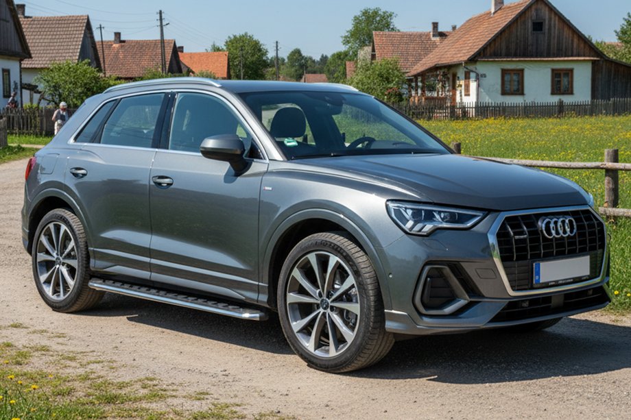 Audi Q3 2019–2025 Progi Boczné Maydos V1 (2 szt., Aluminium) Image