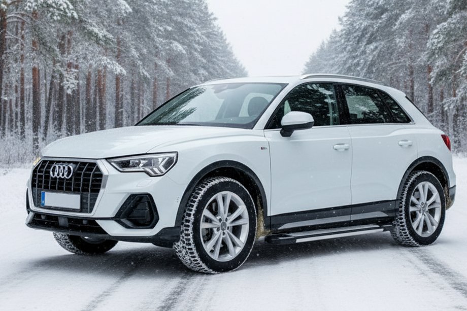 Audi Q3 2019–2025 Progi Boczné Rainbow (2 szt., Aluminium) Image
