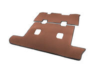 Toyota Land Cruiser 100 1998-2007 Dywanik bagażnika 2 szt Ceglasty (EVA, 7 miejsc) zdjęcia 4